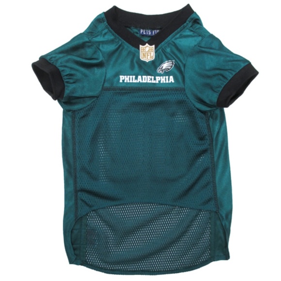 Eagles Teal Pet Jersey - Picture 7 of 8